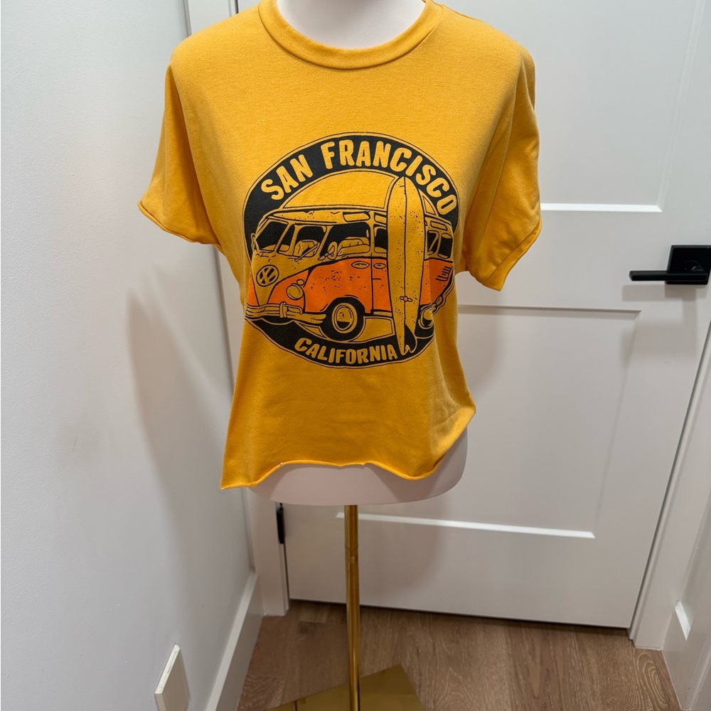 San Francisco California cropped T-shirt